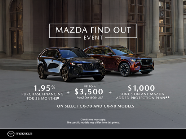 The Mazda Find Out event