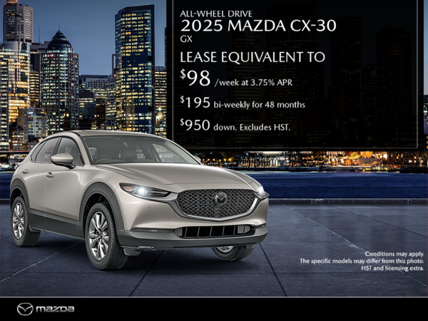 Get the 2025 Mazda CX-30 Get the 2025 Mazda CX-30